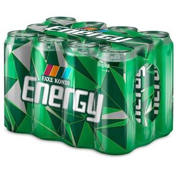 Energy drink - boisson énergétique 12x0.5 L - Faxe Kondi Energy