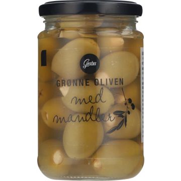 GESTUS OLIJVEN MET AMANDELEN 290 G