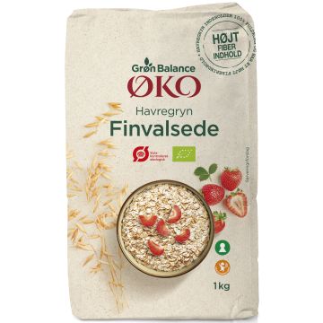 NL HAVERKORREL FIJN GEWALST ECO 1 KG