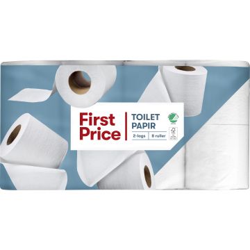 FP TOILETPAPIER 1/1 PL 8 RL