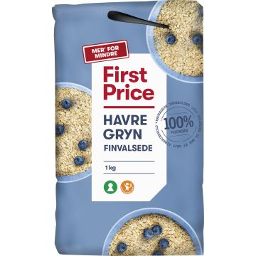 FP HAVERKORREL FIJN GEWALST 1 KG