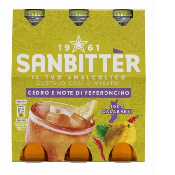 Sanbittèr Cédrat & Piment de Calabre
