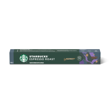 Starbucks Espresso Roast capsules for Nespresso – bold, full-bodied espresso with rich roasted notes