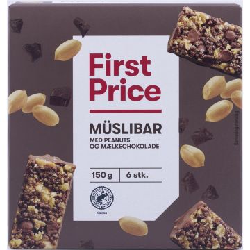 Müslibars  choko/banan 6 pcs