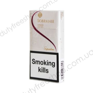 Sobranie Slims White