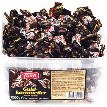 Toms Guldkarameller – classic Danish caramel candies