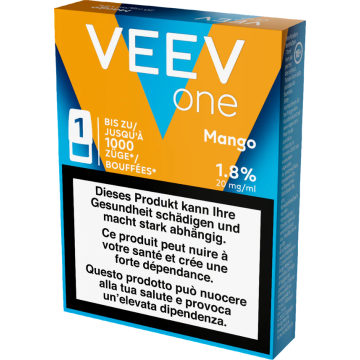 VEEV ONE Pod Mango – 20 mg nicotine – 1000 puffs