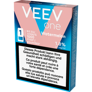 VEEV ONE Pod Watermelon – 18 mg nicotine – 1000 puffs