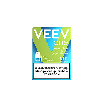 VEEV ONE Pod Lemon Lime – 20 mg nicotine – 1000 puffs