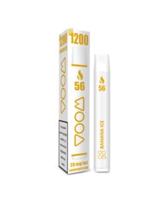 VOOM #1200 56 Banana Ice - 2% nicotine