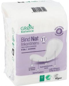 NL INCON.BIND NACHT UNISEX 8 ST