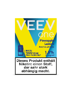 VEEV ONE Pod Pineapple Lemon – 20 mg nicotine – 1000 puffs