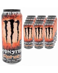 Monster Rehab Peach 12x0.5 L