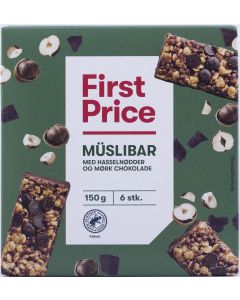 Müslibars  choko/banan 6 pcs