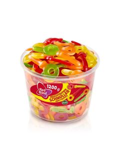 Red Band Fruchtgummi Schnuller 1200g tétines gélifiées extra longues à deux saveurs fruitées