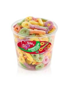 Red Band Fruchtgummi Schnuller Supersauer tétines gélifiées super acidulées au sucre