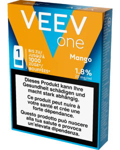 VEEV ONE Pod Mango – 20 mg nicotine – 1000 puffs