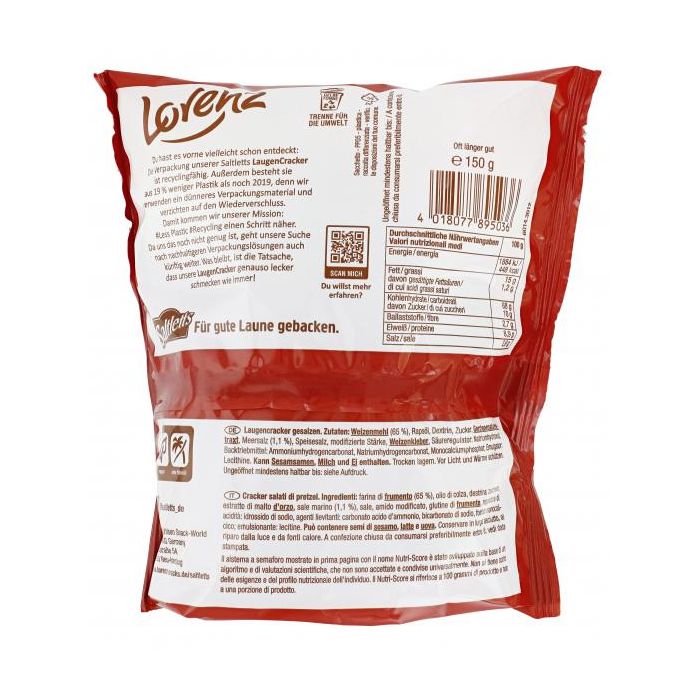 Lorenz Saltletts LaugenCracker Lorenz Saltletts LaugenCracker