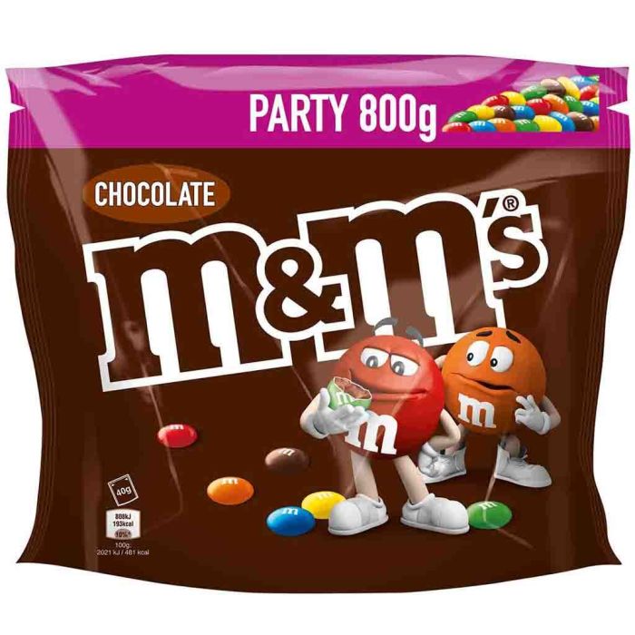 M&M’s Chocolate Party Pack 800 g – colourful milk chocolate candies M&M’s Chocolate Party Pack 800 g – colourful milk chocolate candies