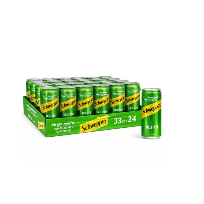 Schweppes Mojito 330 ml sleek dåse